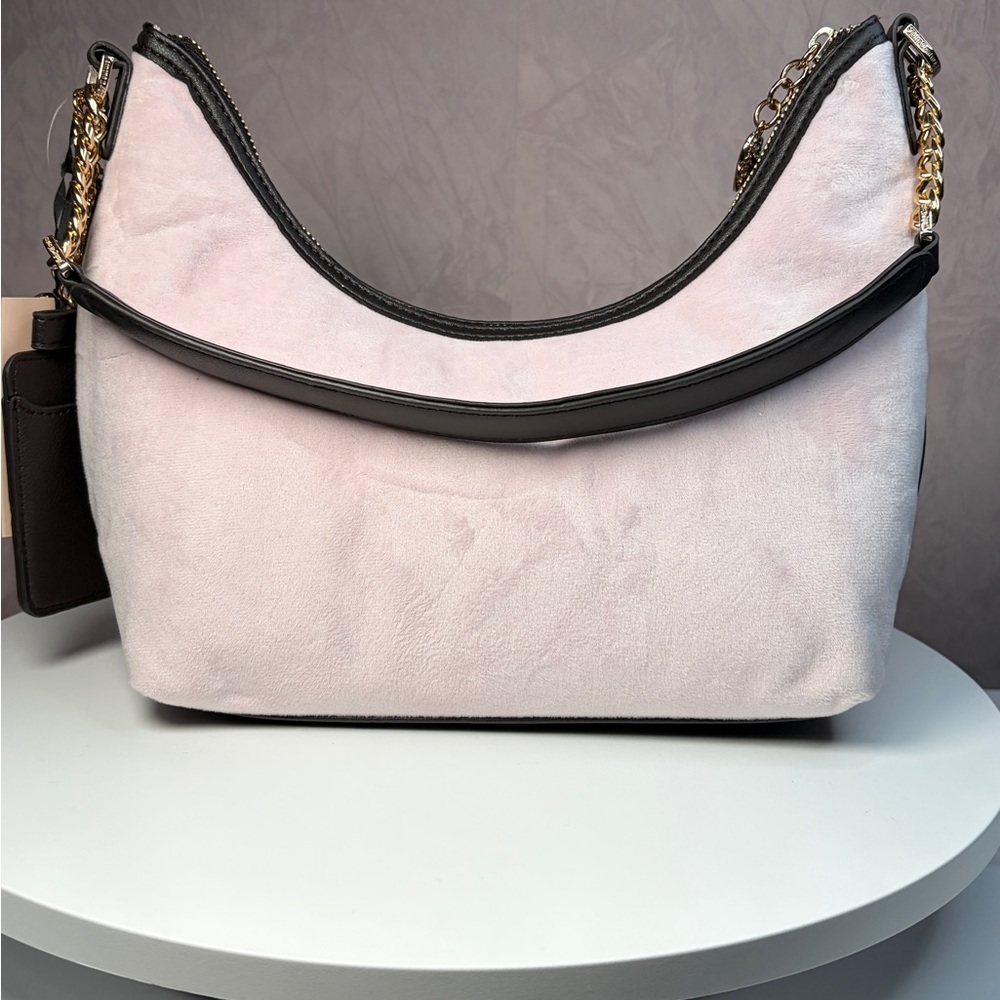 Juicy Couture Classic Scottie Dogs Hobo Pink Shoulder Bag - Picture 6 of 14